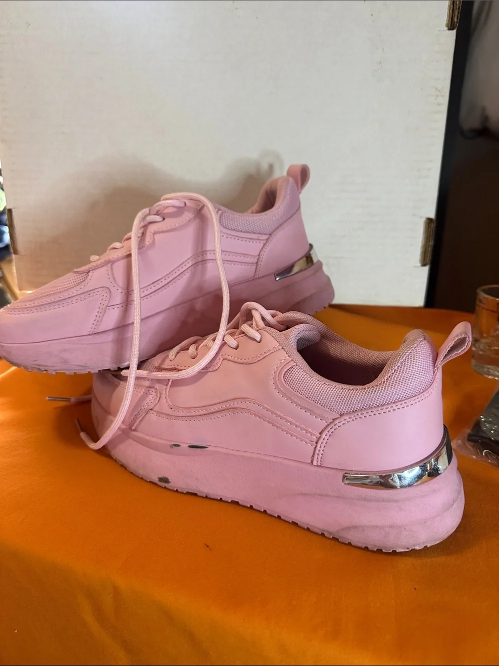 Pink Platform Sneaker